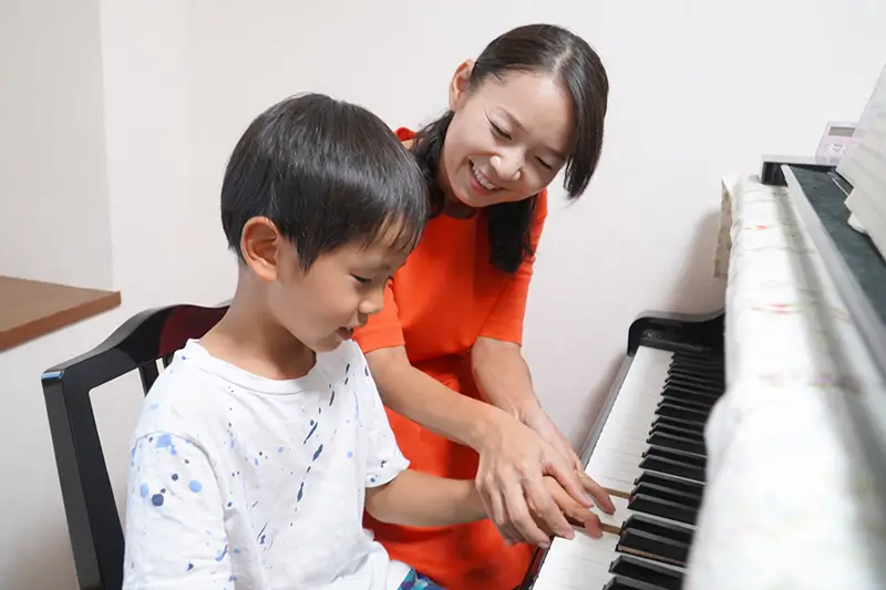 ピアノ教室風景1